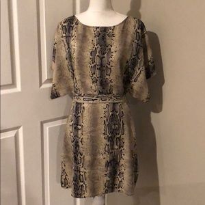 BCBGMAXAZRIA Animal Print XS Dress (M)